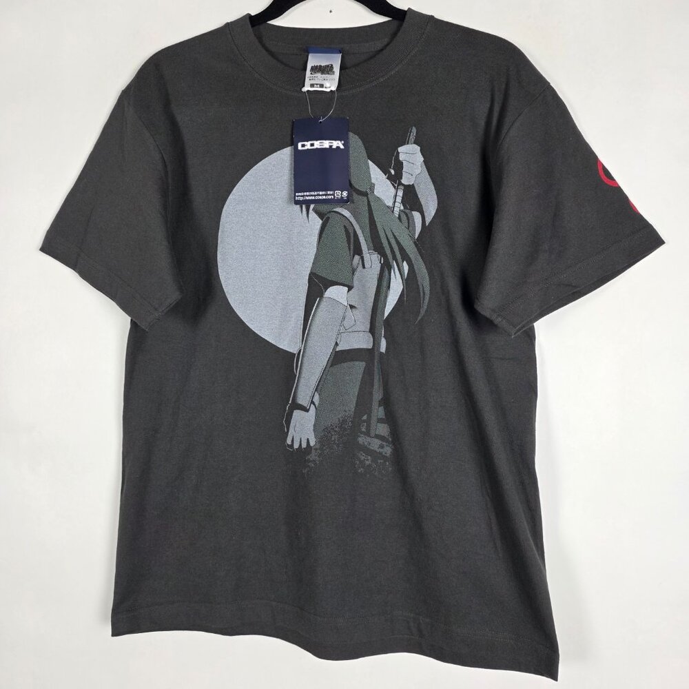 Cospa Naruto Shippuden Anime Japanese NWT Mens Medium Short Sleeve Gray T Shirt